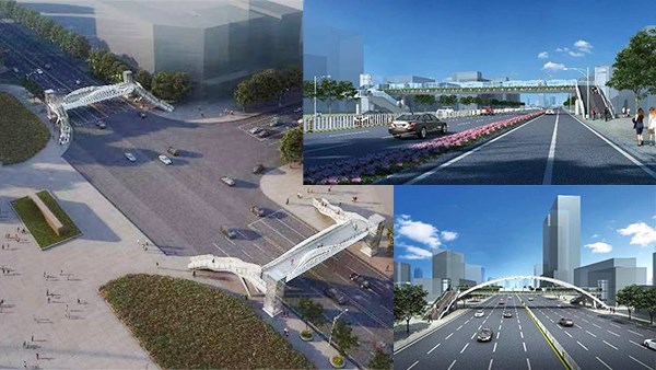 今年，岳陽(yáng)主城區(qū)要建11座人行過街天橋！快來看看都建在哪？