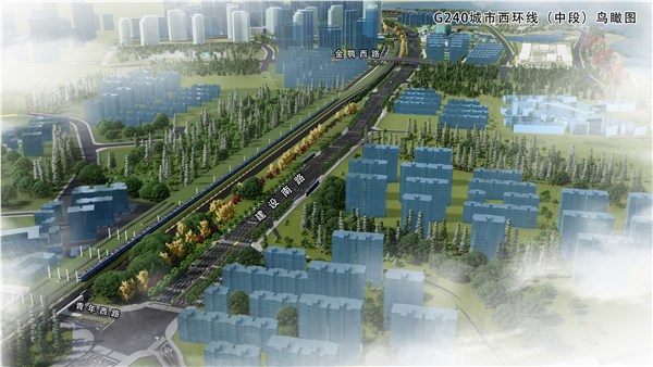 西、北環(huán)線6月28日一起通車，再也不怕堵堵堵了！