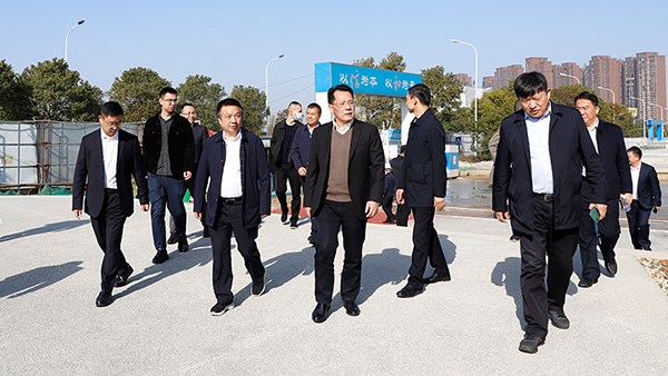 市委常委、副市長李建華現(xiàn)場調(diào)研胥家橋綜合物流園項目