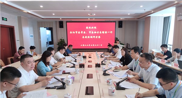 謝勝率隊前往湖南工商大學(xué)、中南大學(xué)考察交流