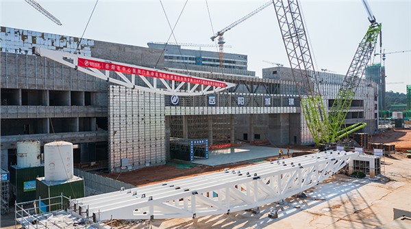 重大突破！岳陽市中心醫(yī)院項目建設刷新“進度條”